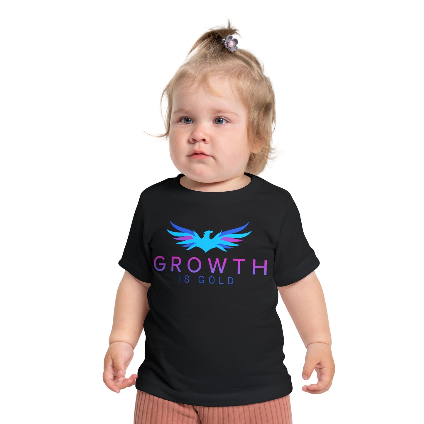 Empowering Baby T-Shirt - Growth Is Gold, Infant Apparel, Toddler Gift, Inspirational Tee, Baby Shower, Milestone Celebration