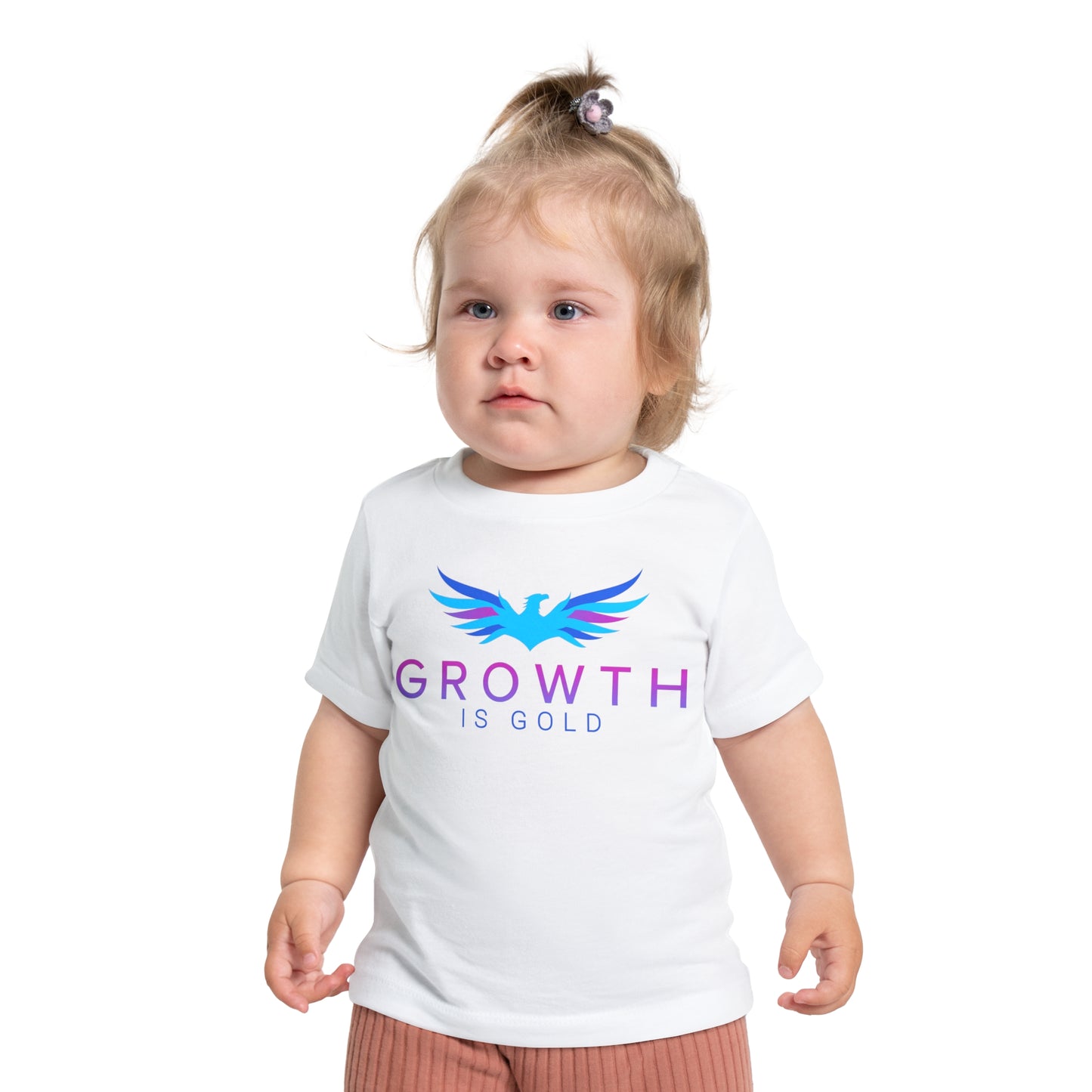 Empowering Baby T-Shirt - Growth Is Gold, Infant Apparel, Toddler Gift, Inspirational Tee, Baby Shower, Milestone Celebration