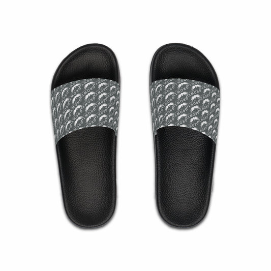 Growth is Gold Men's Slide Sandals - Comfortable Casual Footwear for Summer, Pool Days, Beach Trips, and Everyday Wear