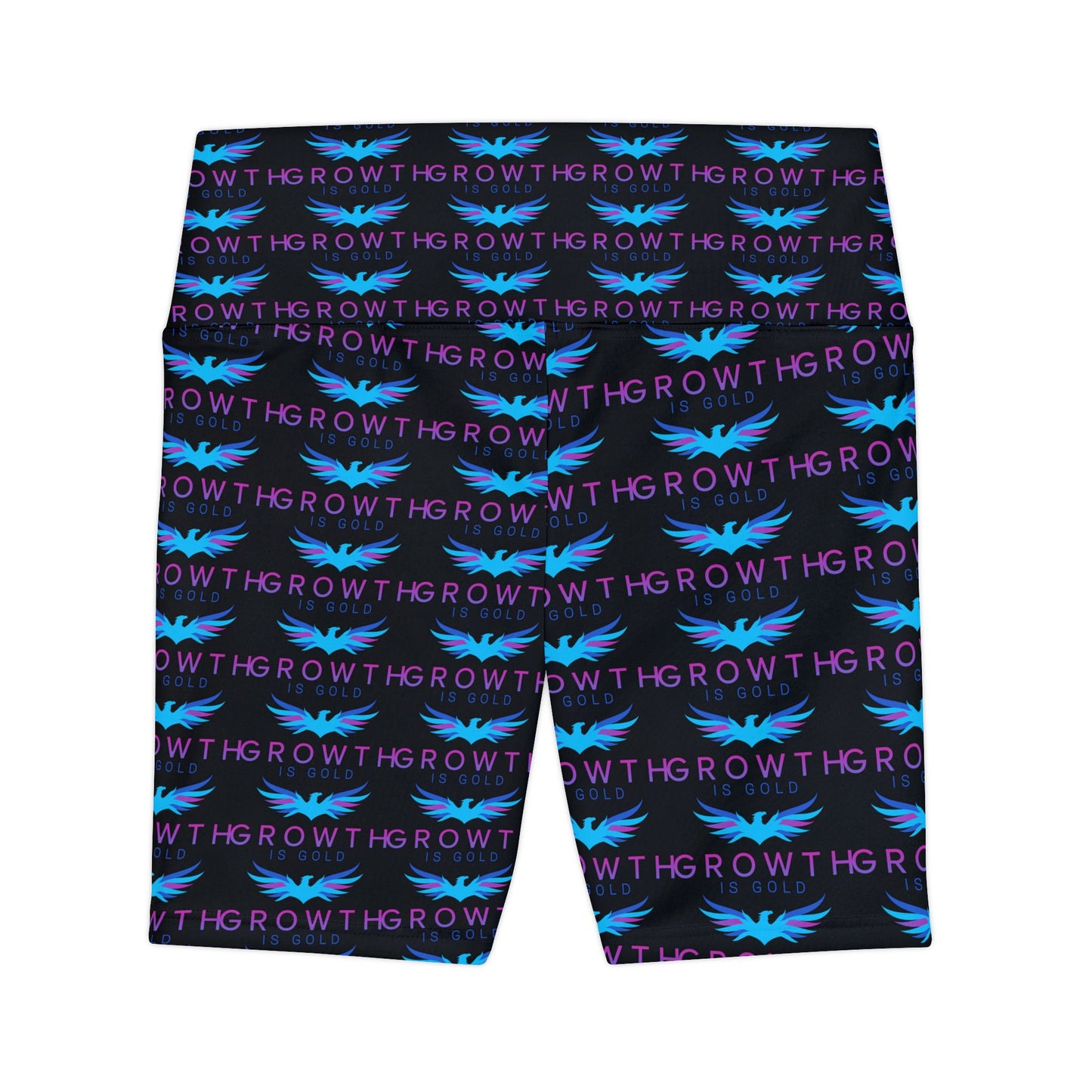 Growth Is Gold Women's Workout Shorts, Athletic Shorts, Fitness Apparel, Gym Shorts, Activewear, Trendy Exercise Gear