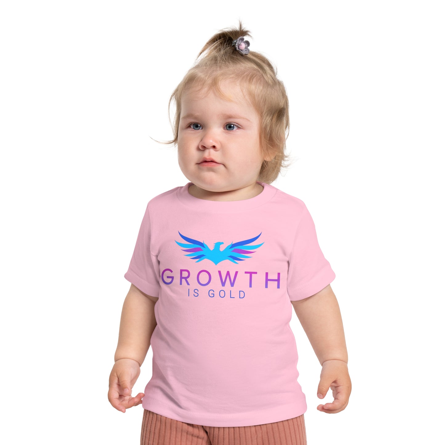 Empowering Baby T-Shirt - Growth Is Gold, Infant Apparel, Toddler Gift, Inspirational Tee, Baby Shower, Milestone Celebration
