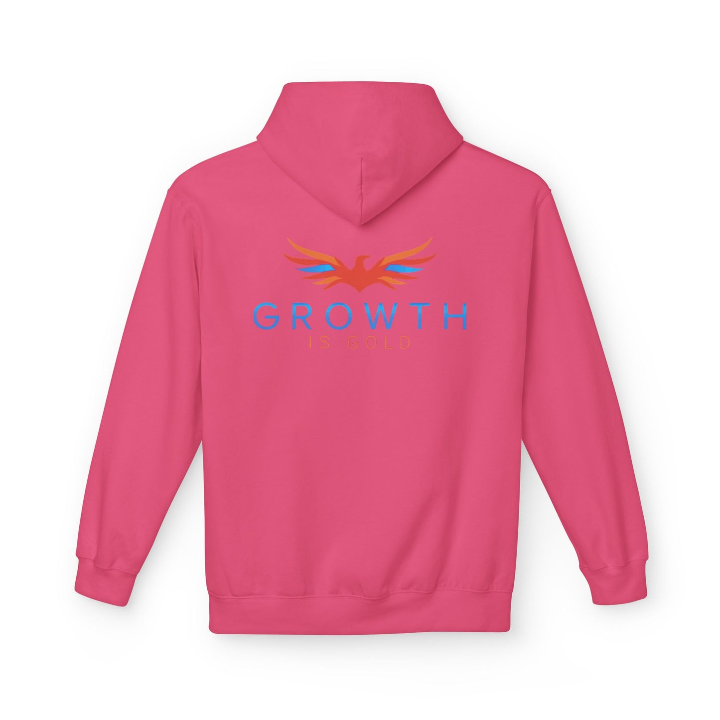 Growth Is Bold Hoodie — Inspirational Phoenix Graphic Hoodie