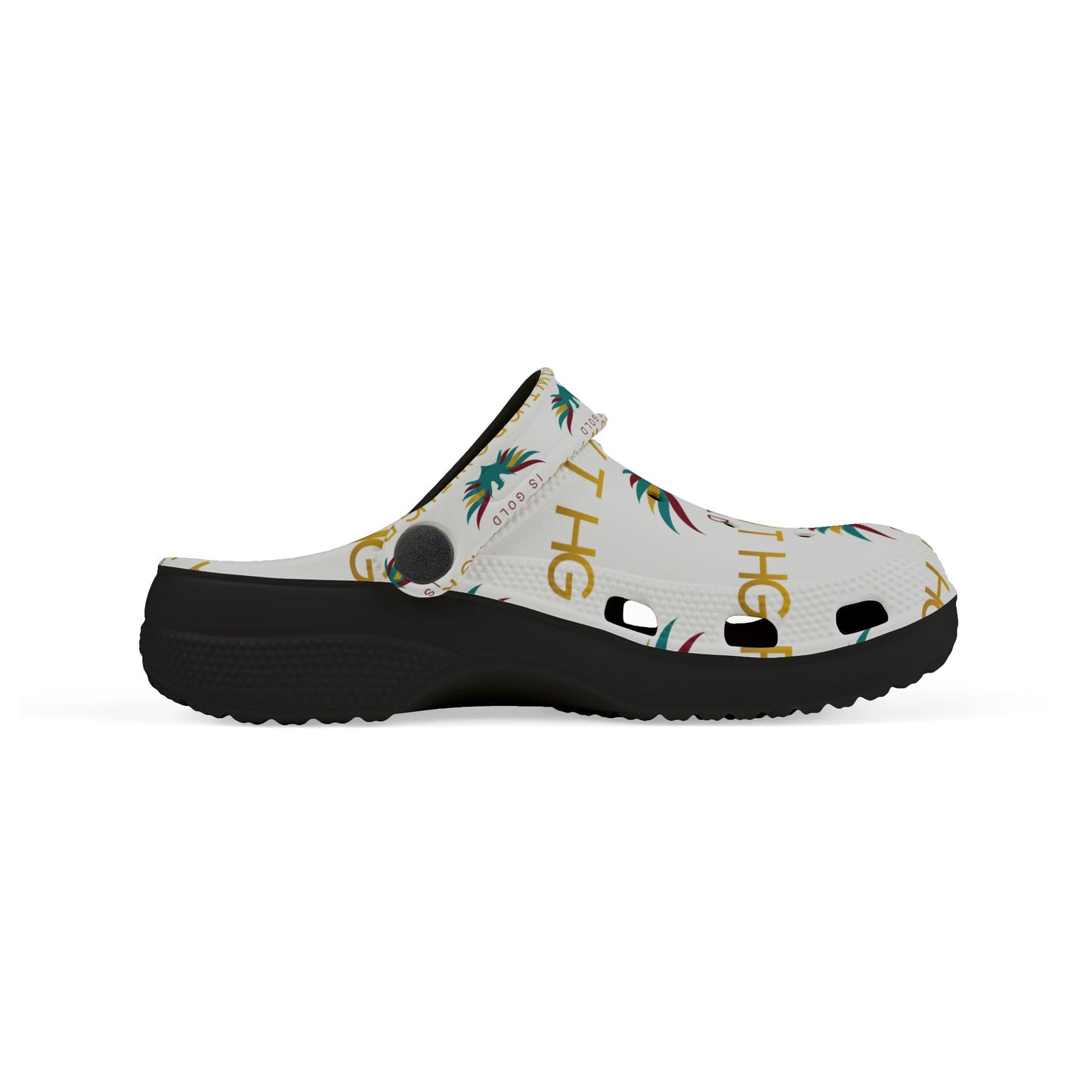 Growth Is Gold Vibrant Kids' Clogs - Stylish EVA Foam Shoes, Fun Playtime Footwear, Perfect for Summer Adventures, Casual Daily Wear, Birthday Gifts, [...]