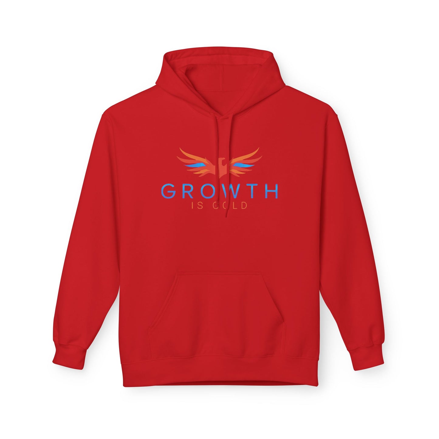 Growth Is Bold Hoodie — Inspirational Phoenix Graphic Hoodie
