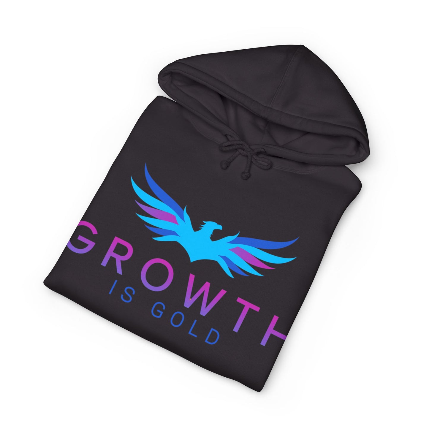 Growth is Gold Unisex Hoodie - Inspiring Comfort for All
