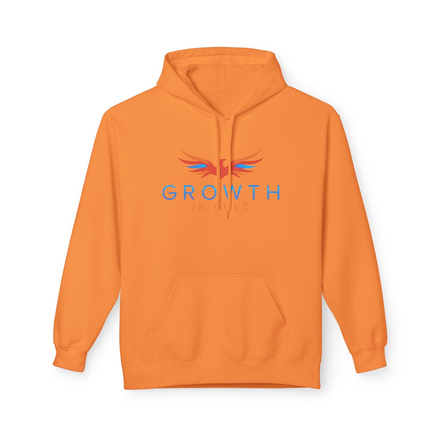 Growth Is Bold Hoodie — Inspirational Phoenix Graphic Hoodie