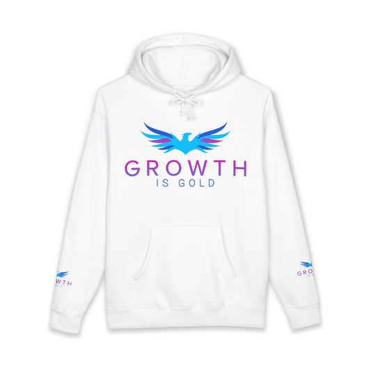 Growth is Gold Unisex Hoodie - Inspiring Comfort for All