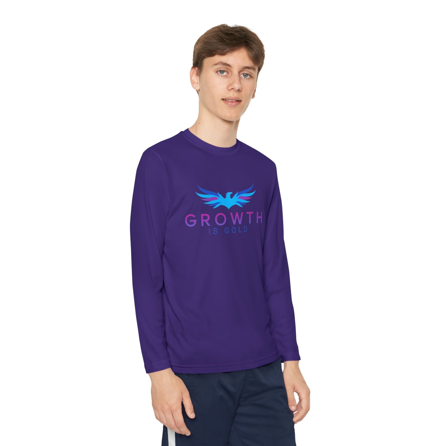 Youth growth is gold Long Sleeve Tee - Motivational Shirt for Kids, Inspirational Apparel, Perfect for Sports & Celebrations, Gift for Young [...]