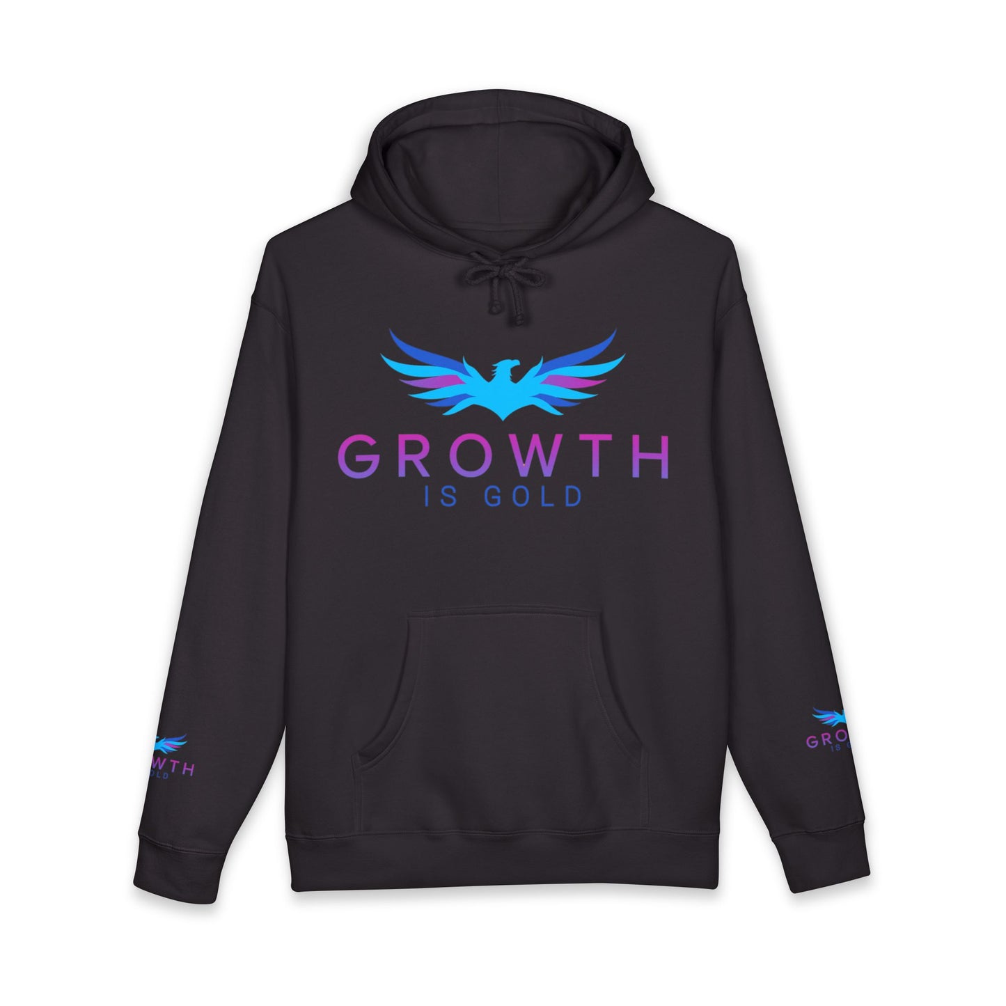 Growth is Gold Unisex Hoodie - Inspiring Comfort for All