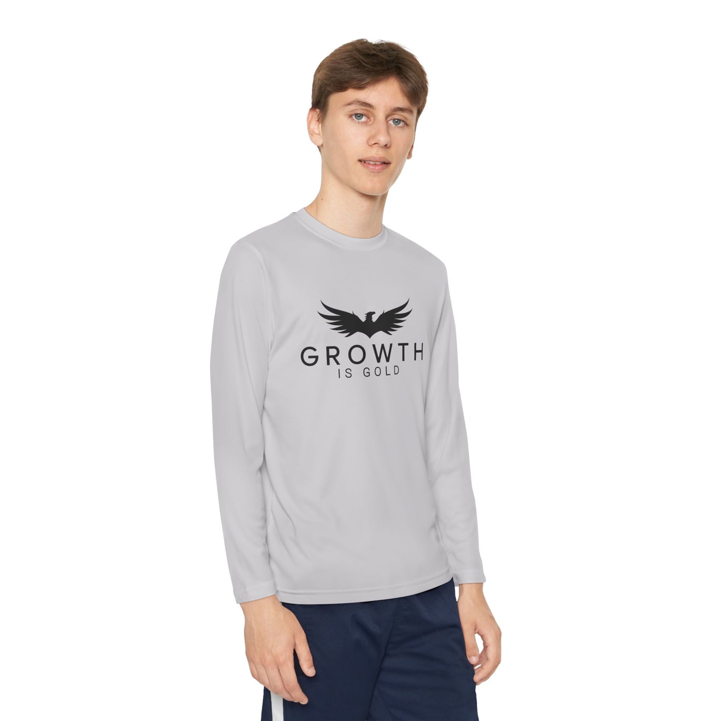 Youth growth is gold Long Sleeve Tee - Motivational Shirt for Kids, Inspirational Apparel, Perfect for Sports & Celebrations, Gift for Young [...]