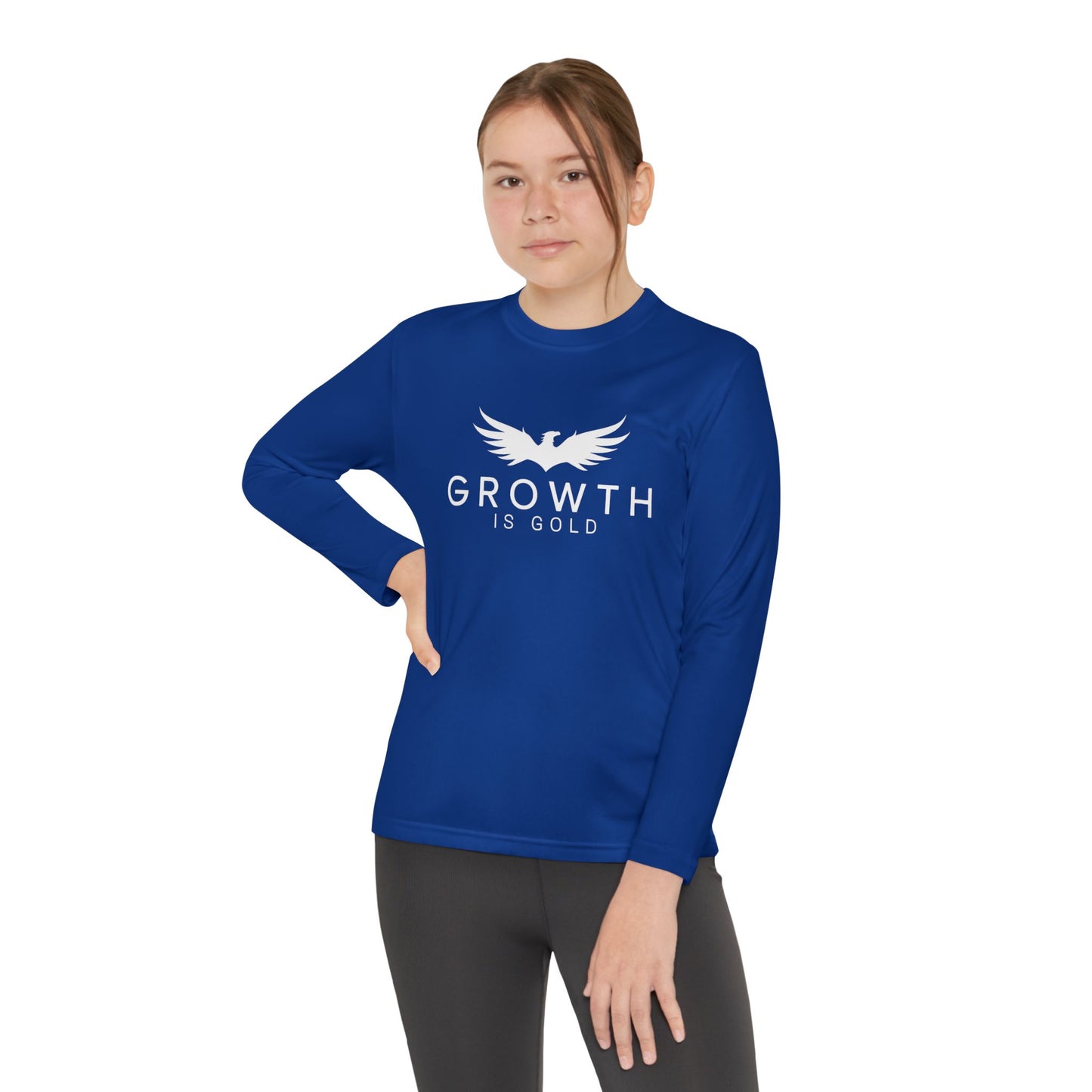 Youth growth is gold Long Sleeve Tee - Motivational Shirt for Kids, Inspirational Apparel, Perfect for Sports & Celebrations, Gift for Young [...]
