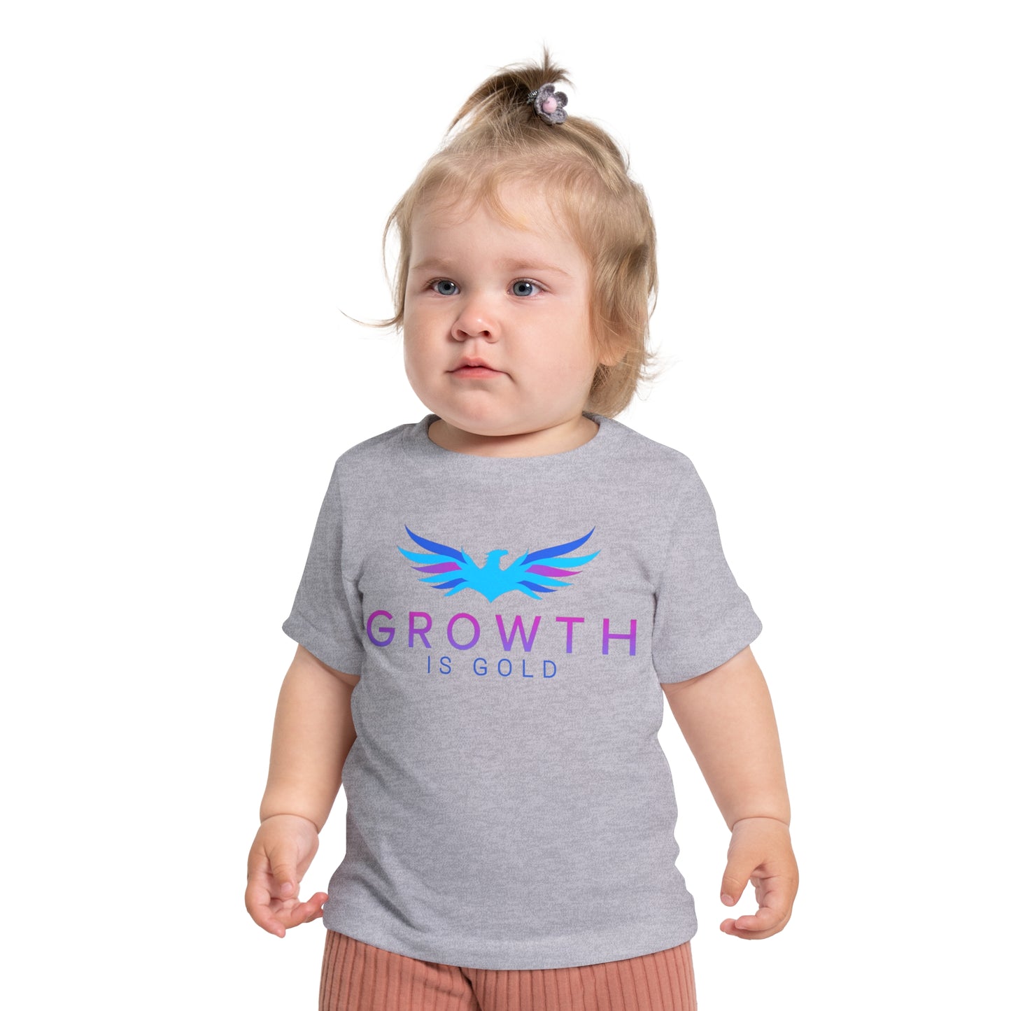 Empowering Baby T-Shirt - Growth Is Gold, Infant Apparel, Toddler Gift, Inspirational Tee, Baby Shower, Milestone Celebration