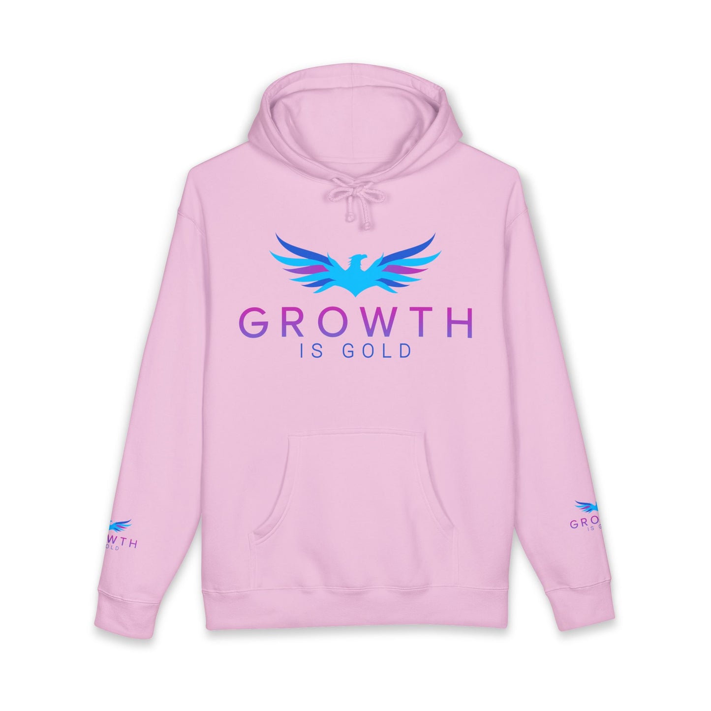 Growth is Gold Unisex Hoodie - Inspiring Comfort for All