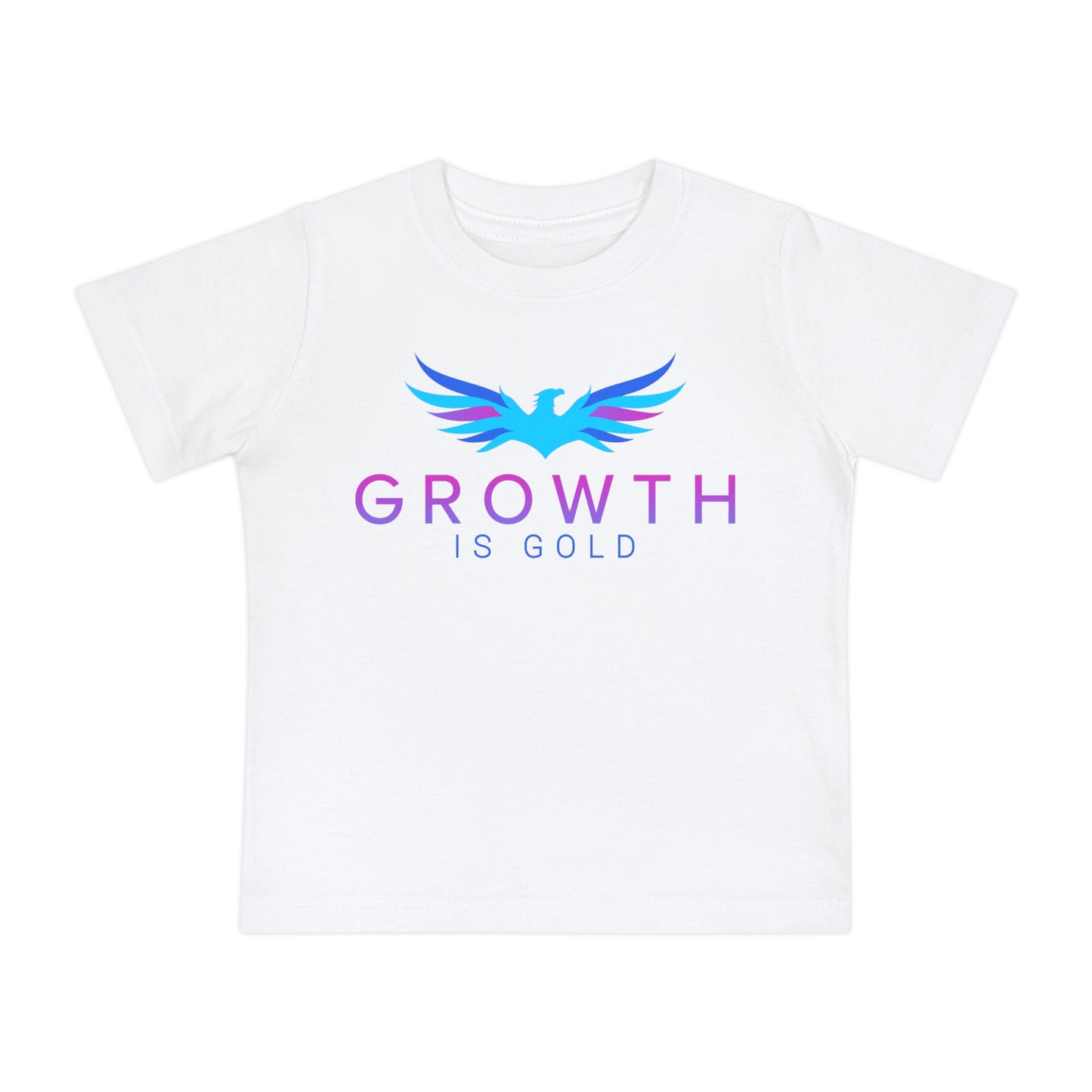 Empowering Baby T-Shirt - Growth Is Gold, Infant Apparel, Toddler Gift, Inspirational Tee, Baby Shower, Milestone Celebration