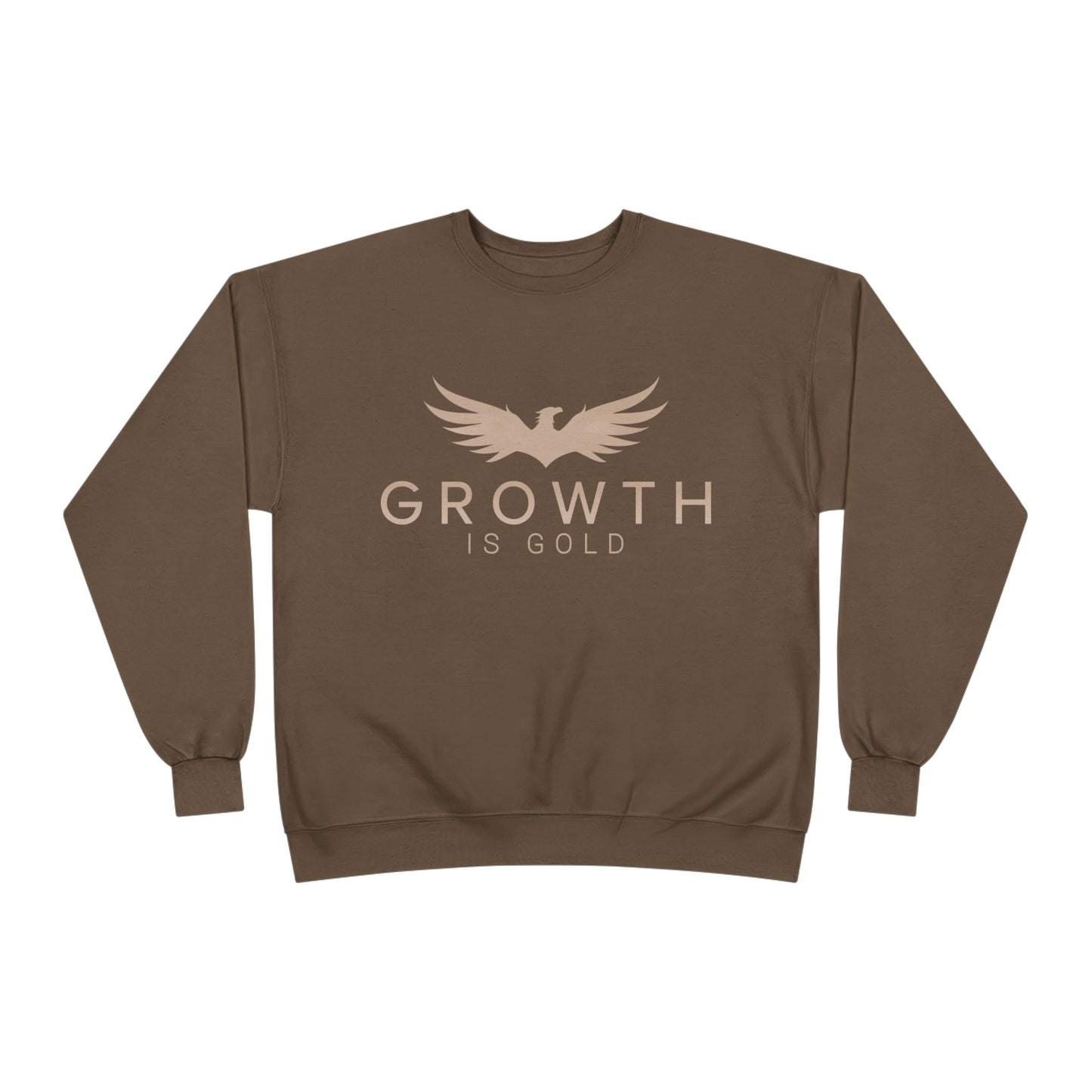 Growth is Gold Unisex EcoSmart Crewneck Sweatshirt | Inspirational Gift, Eco-Friendly Apparel, Motivational Wear, Casual Comfort, [...]