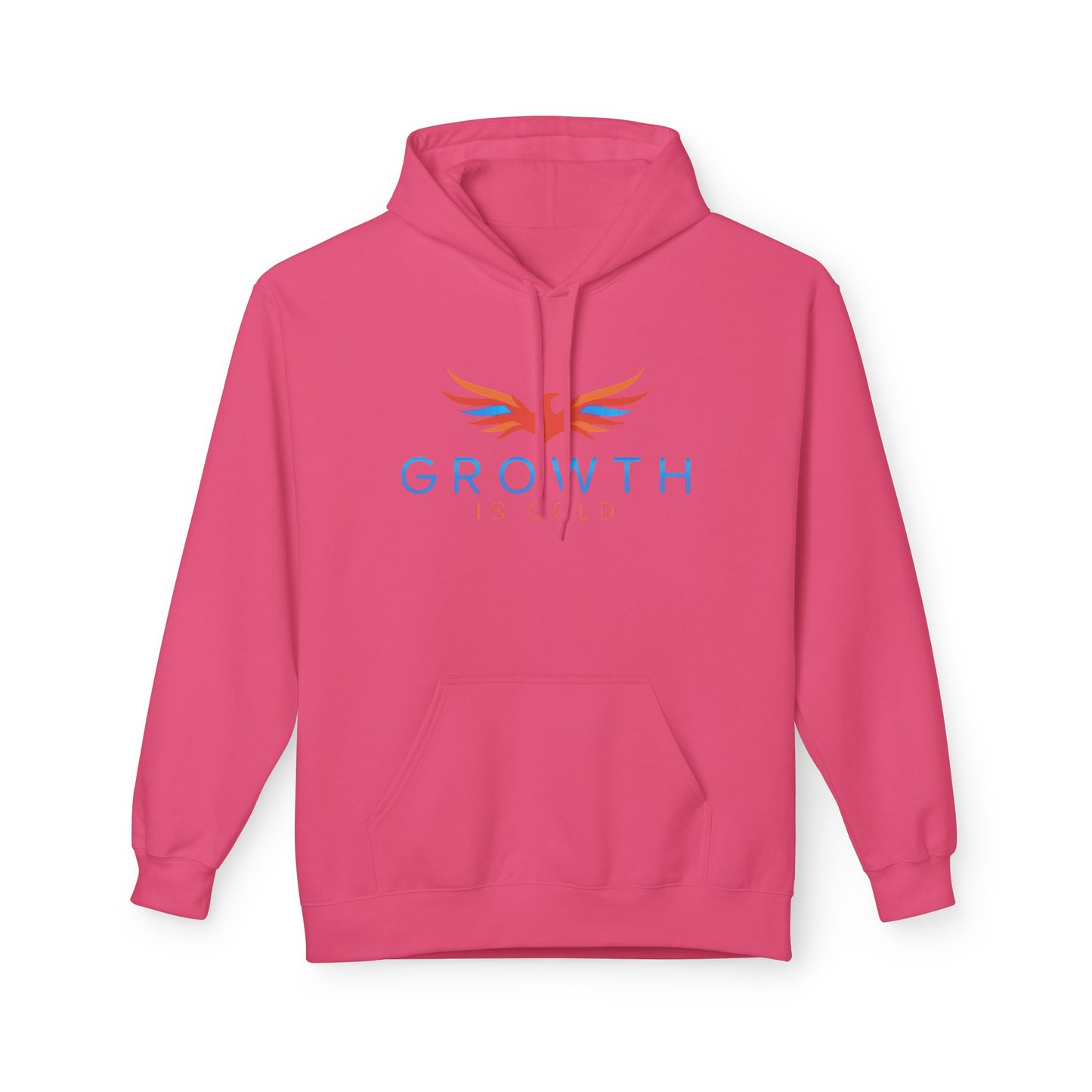 Growth Is Bold Hoodie — Inspirational Phoenix Graphic Hoodie