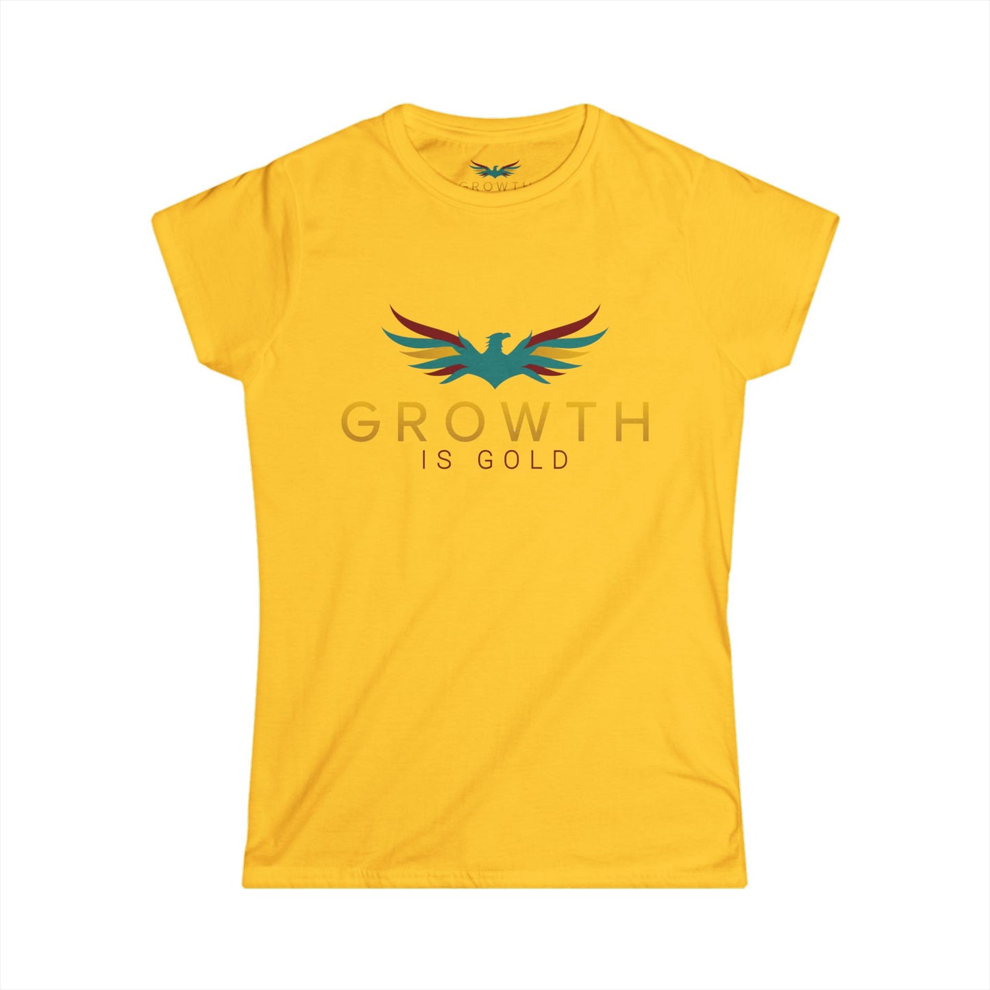 Women's Growth is gold Softstyle Tee