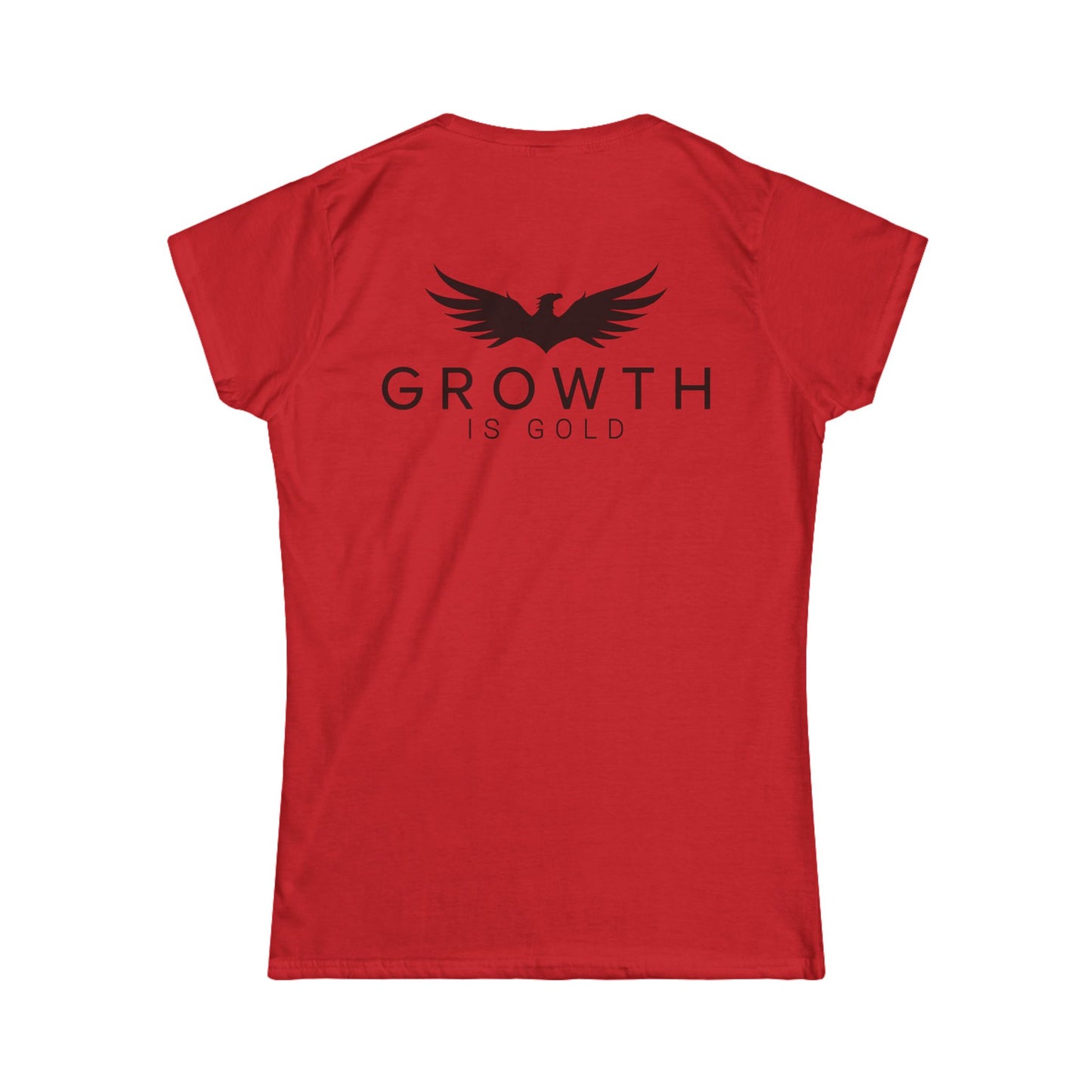 Women's Growth is gold Softstyle Tee