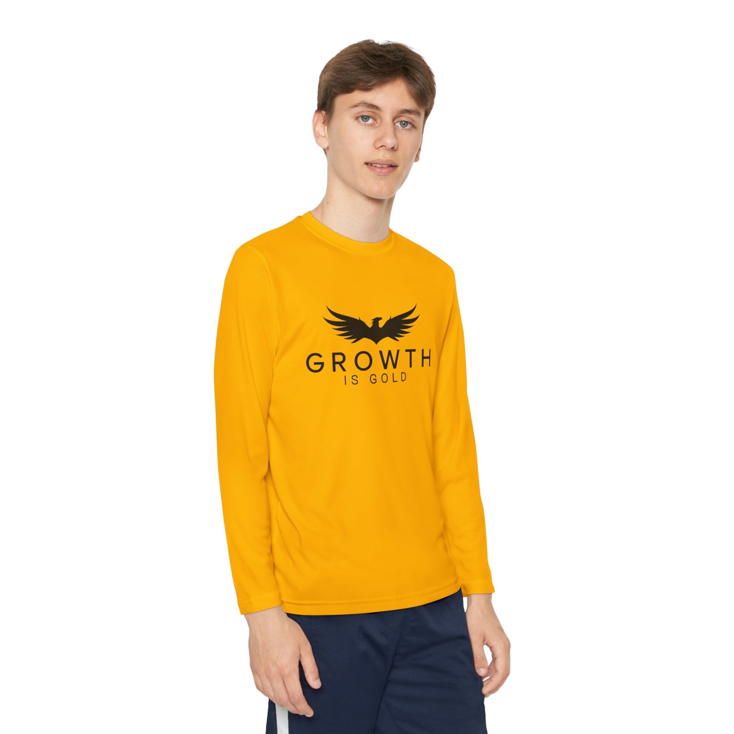 Youth growth is gold Long Sleeve Tee - Motivational Shirt for Kids, Inspirational Apparel, Perfect for Sports & Celebrations, Gift for Young [...]