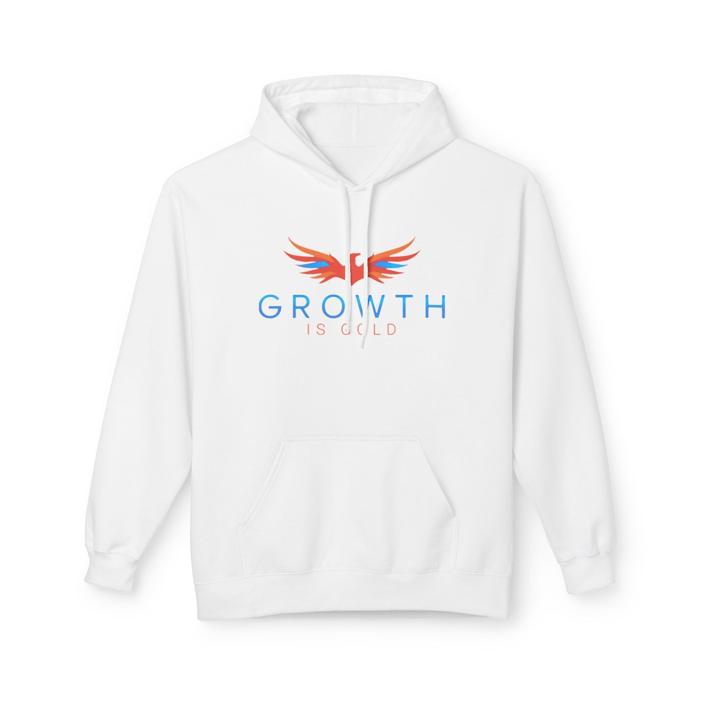 Growth Is Bold Hoodie — Inspirational Phoenix Graphic Hoodie