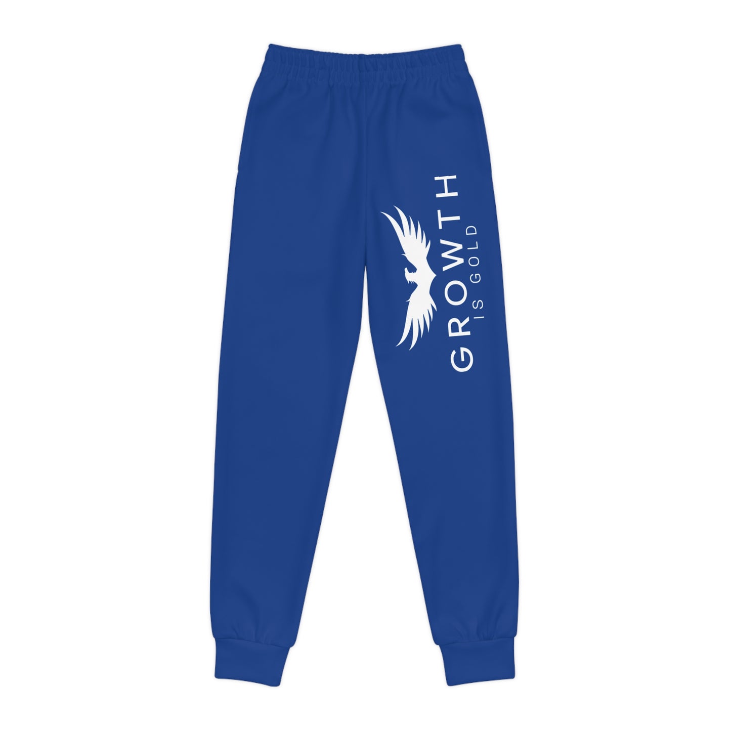 Youth Growth is Gold Joggers - Vibrant Purple Sweatpants for Active Kids, Gifts for Sports, Relaxation & Trendy Style, Cozy Apparel
