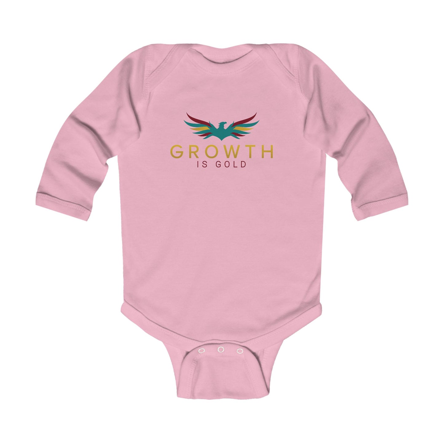 Growth Is Gold Long Sleeve Bodysuit