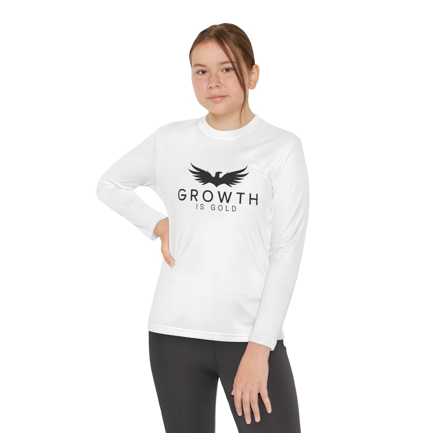 Youth growth is gold Long Sleeve Tee - Motivational Shirt for Kids, Inspirational Apparel, Perfect for Sports & Celebrations, Gift for Young [...]