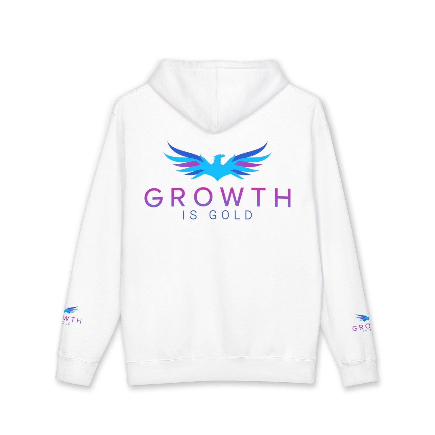 Growth is Gold Unisex Hoodie - Inspiring Comfort for All