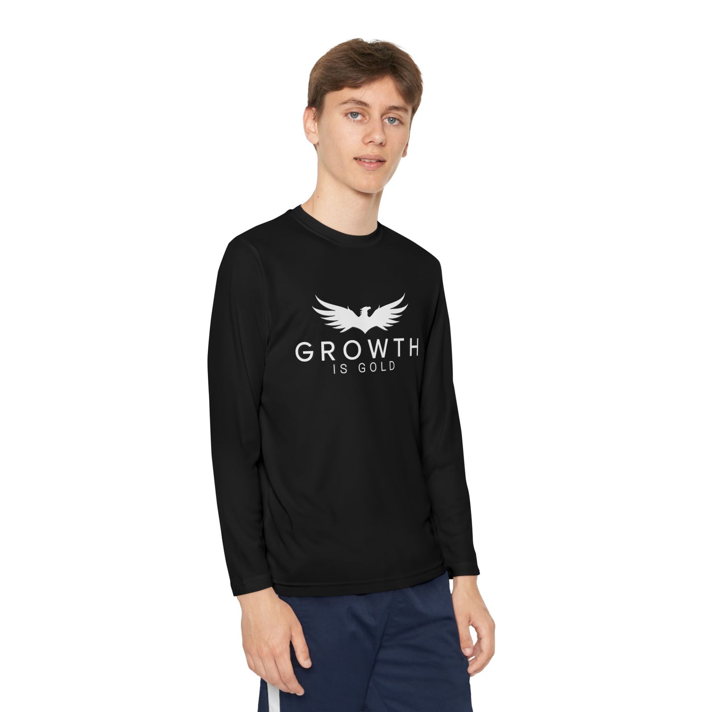 Youth growth is gold Long Sleeve Tee - Motivational Shirt for Kids, Inspirational Apparel, Perfect for Sports & Celebrations, Gift for Young [...]