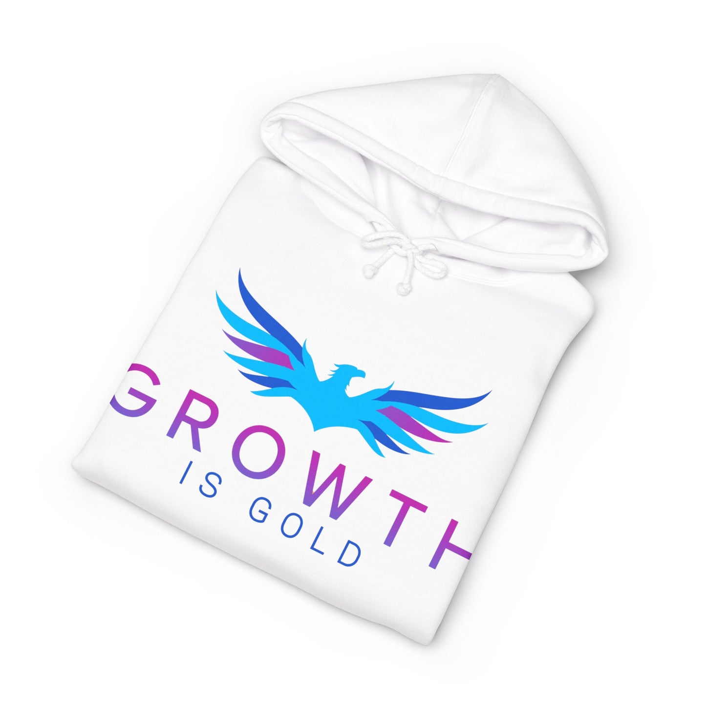 Growth is Gold Unisex Hoodie - Inspiring Comfort for All