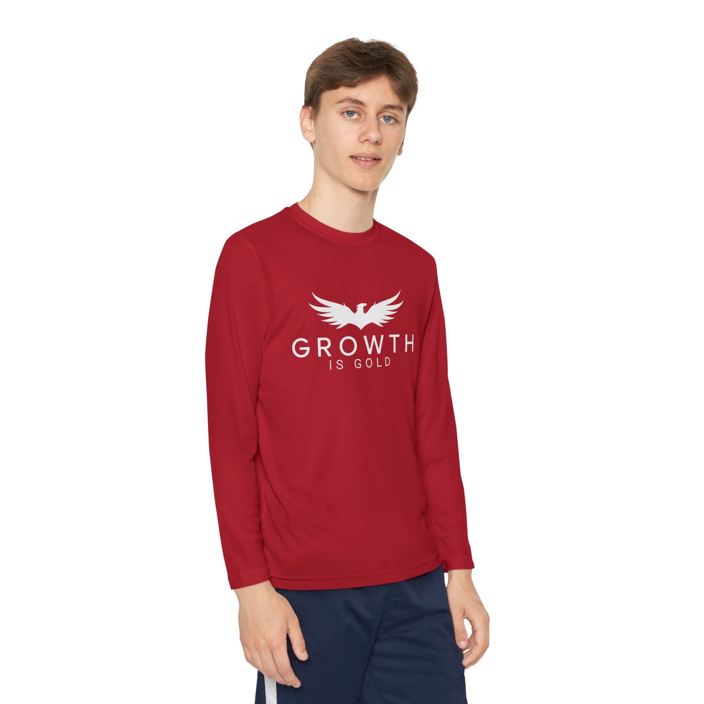 Youth growth is gold Long Sleeve Tee - Motivational Shirt for Kids, Inspirational Apparel, Perfect for Sports & Celebrations, Gift for Young [...]