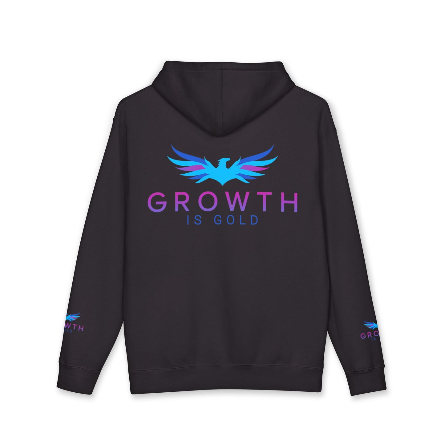 Growth is Gold Unisex Hoodie - Inspiring Comfort for All