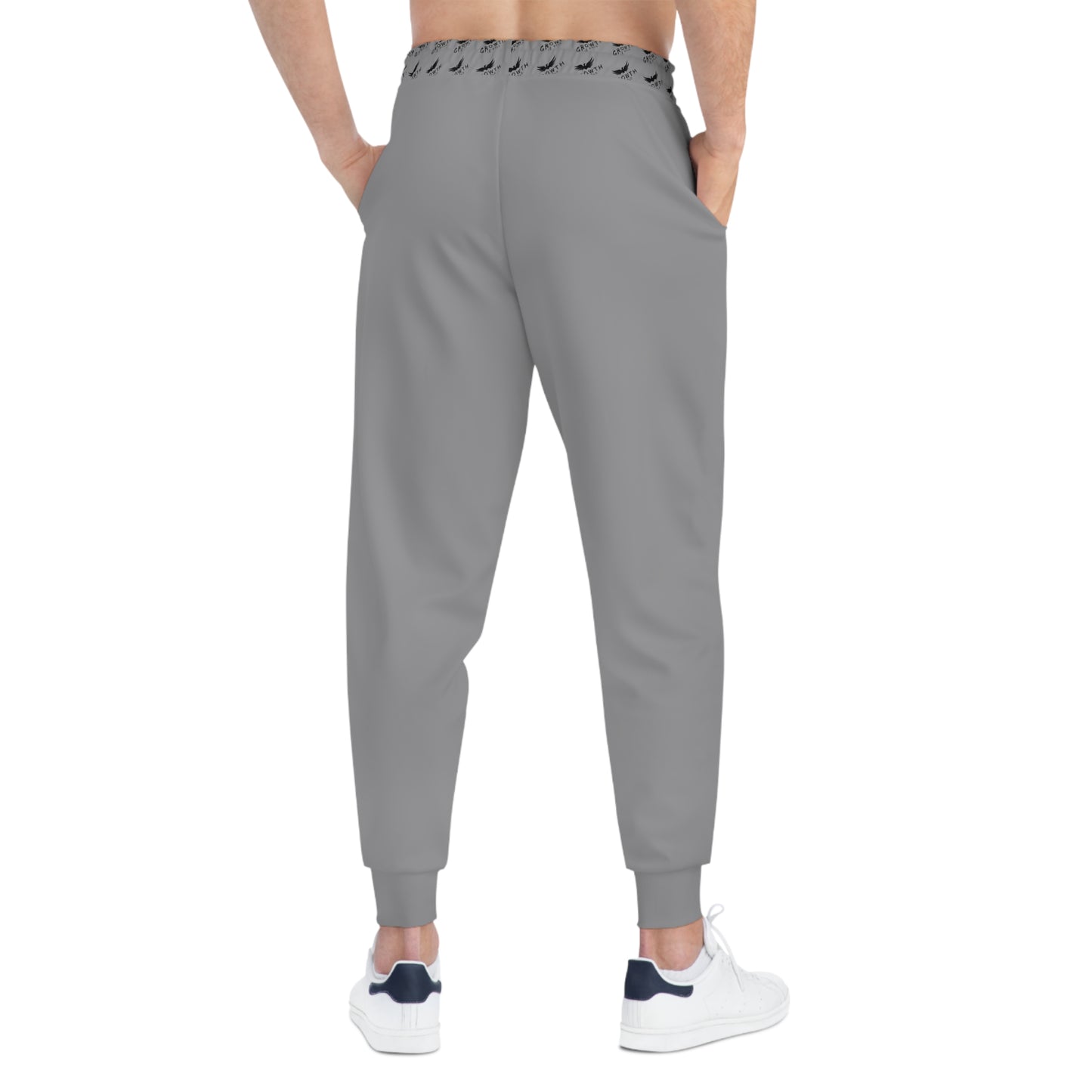 Growth is gold Athletic Joggers - Motivational Activewear, Comfortable Fitness Pants, Perfect for Workouts, Casual Wear