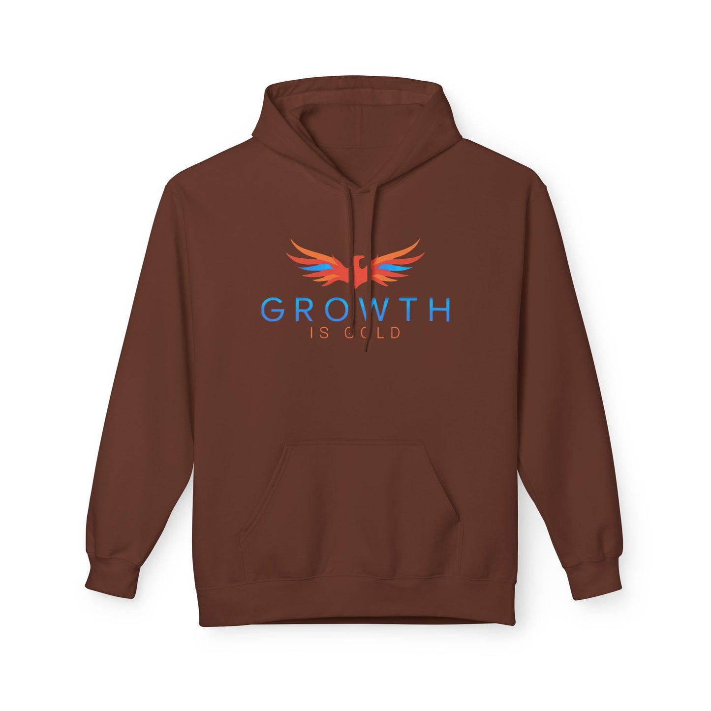 Growth Is Bold Hoodie — Inspirational Phoenix Graphic Hoodie