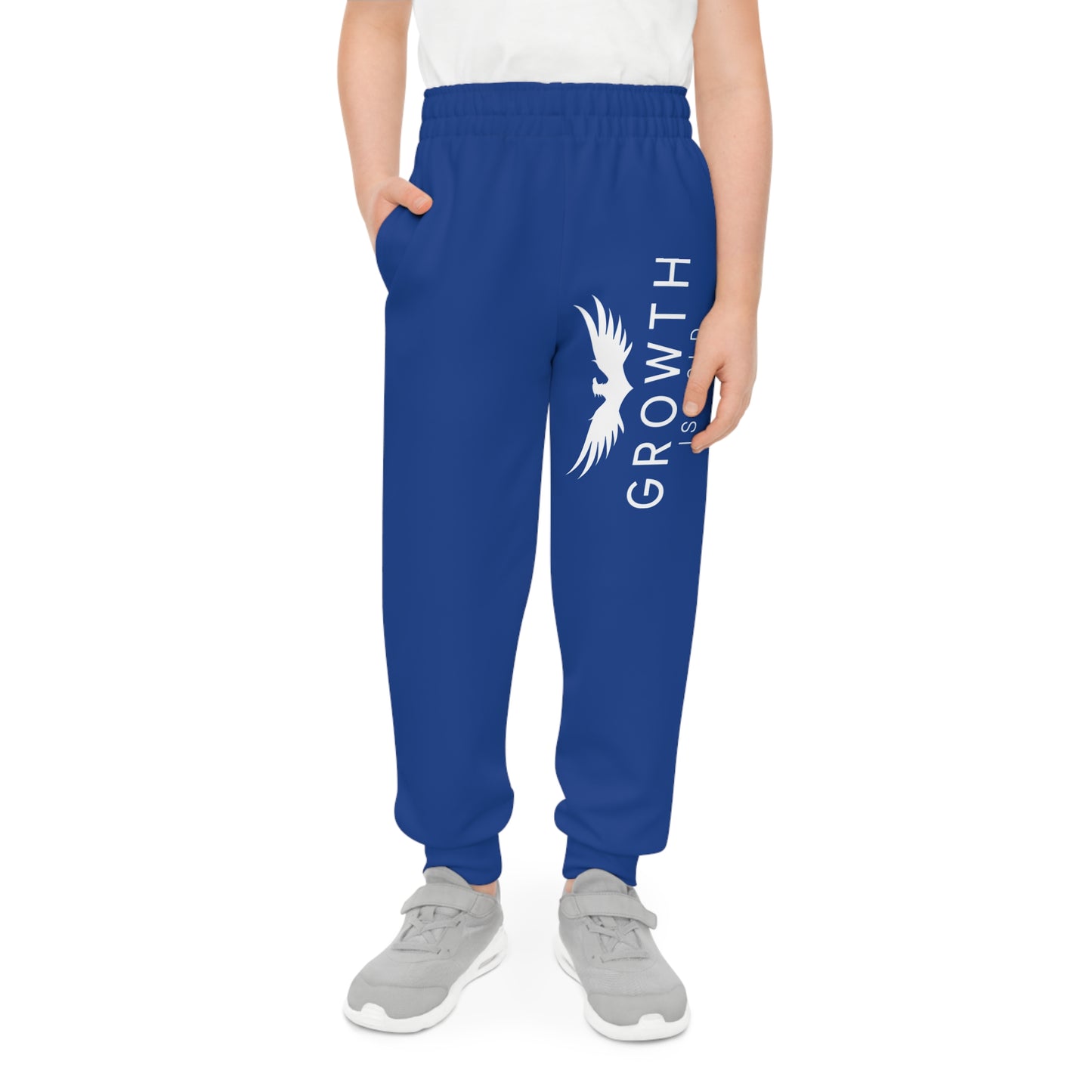 Youth Growth is Gold Joggers - Vibrant Purple Sweatpants for Active Kids, Gifts for Sports, Relaxation & Trendy Style, Cozy Apparel