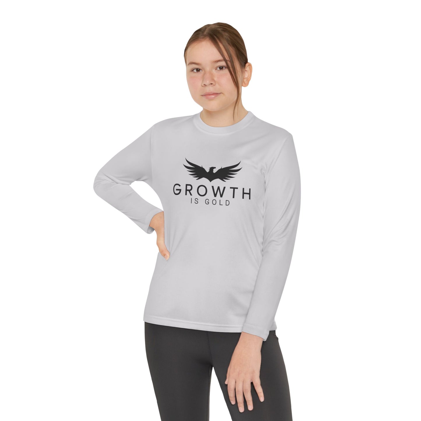 Youth growth is gold Long Sleeve Tee - Motivational Shirt for Kids, Inspirational Apparel, Perfect for Sports & Celebrations, Gift for Young [...]